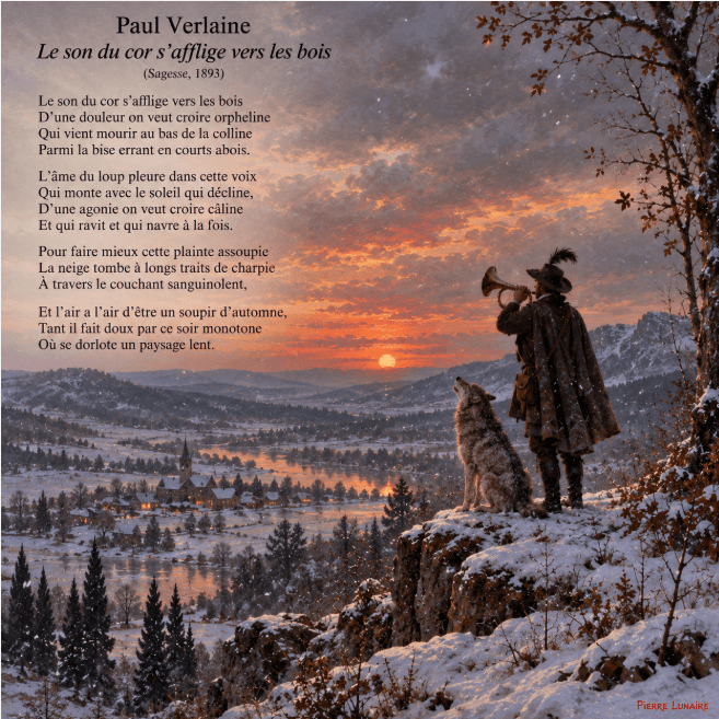 Le son du cor   ( Verlaine )